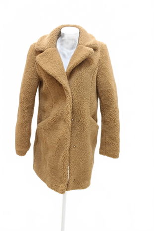 Dámsky zimný kabát Vero Moda, farba hnedá, veľkosť M