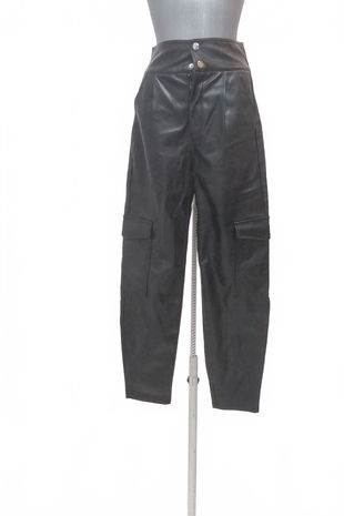 Dámske nohavice Fisherfield, farba čierna, veľkosť XS