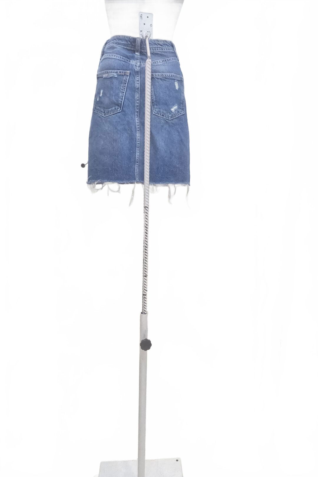 Dámska sukňa Even&Odd, farba denim, veľkosť XS