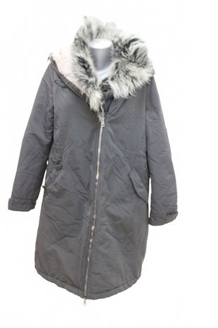 Dámská zimní bunda Genesis, barva šedá, velikost XL