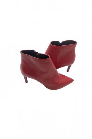 Dámské boty Baťa, barva červená, velikost 39