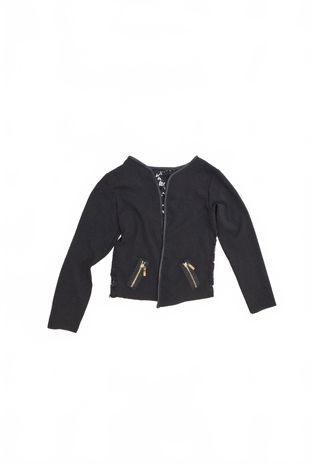 Dievčenský 1ks Genesis, farba čierna, veľkosť 152