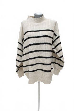 Dámsky sveter Sinsay, farba pruhovaná, veľkosť L