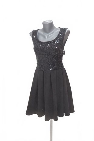 Dámske šaty Reserved, farba čierna, veľkosť L