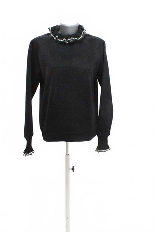 Dámsky sveter Genesis, farba čierna, veľkosť M