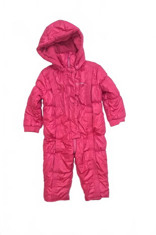 Dievčenská zimná kombinéza Genesis, farba ružová, veľkosť 86