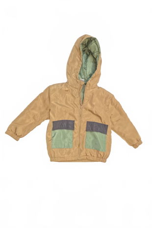 Chlapčenská bunda Genesis, farba hnedá, veľkosť 110