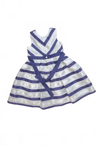 Dievčenské šaty Genesis, farba pruhovaná, veľkosť 134