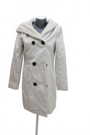 Dámsky zimný kabát Orsay, farba biela, veľkosť 36