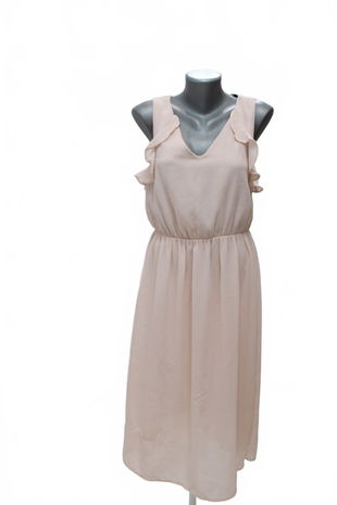 Dámske šaty Vero Moda, farba ružová, veľkosť M