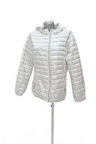 Dámská bunda Tom Tailor, barva bílá, velikost 3XL