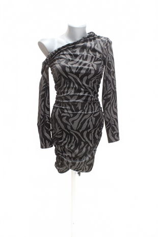 Dámske šaty Zara, farba vzorovaná, veľkosť XS