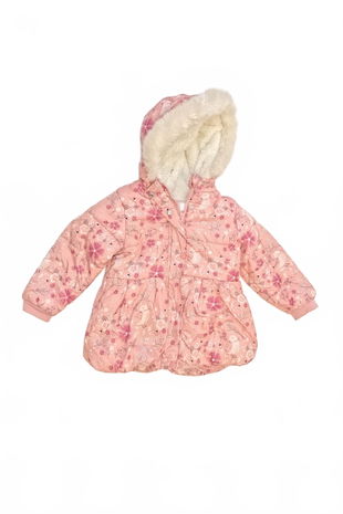 Dievčenská zimná bunda Genesis, farba vzorovaná, veľkosť 98