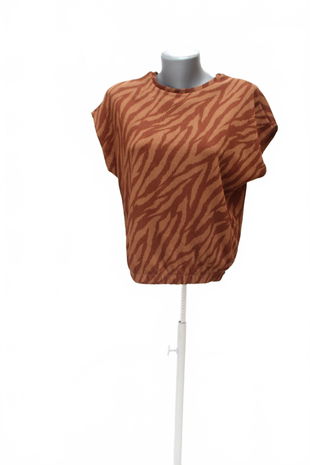 Dámske tričko George bez potlače, farba vzorovaná, veľkosť S