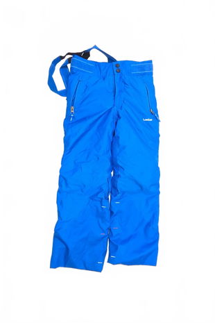 Chlapecké zimní kalhoty Decathlon, barva modrá, velikost 5-6 r