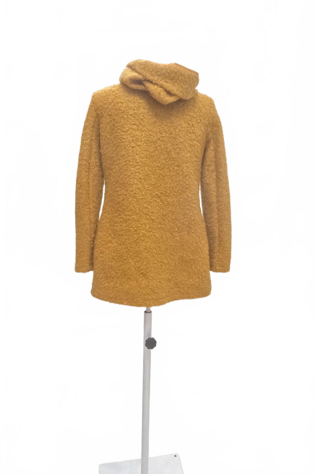 Dámsky kabát New Collection, farba žltá, veľkosť M