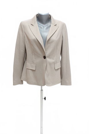 Dámske sako Hallhuber, farba béžová, veľkosť 42