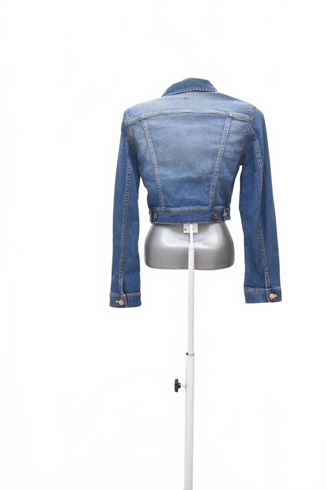 Dámska bunda H&M, farba denim, veľkosť 36