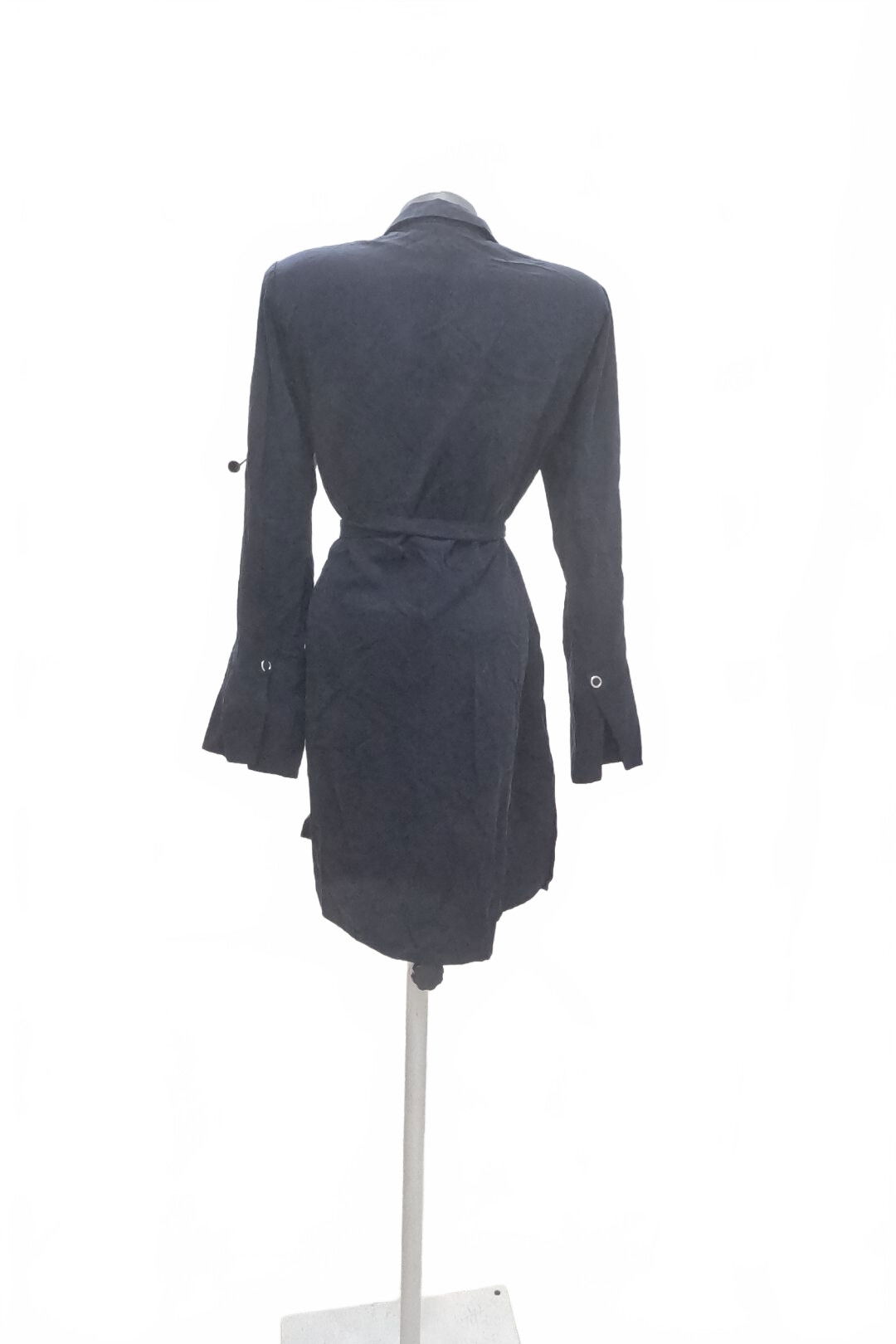 Dámske šaty Mango, farba modrá, veľkosť S