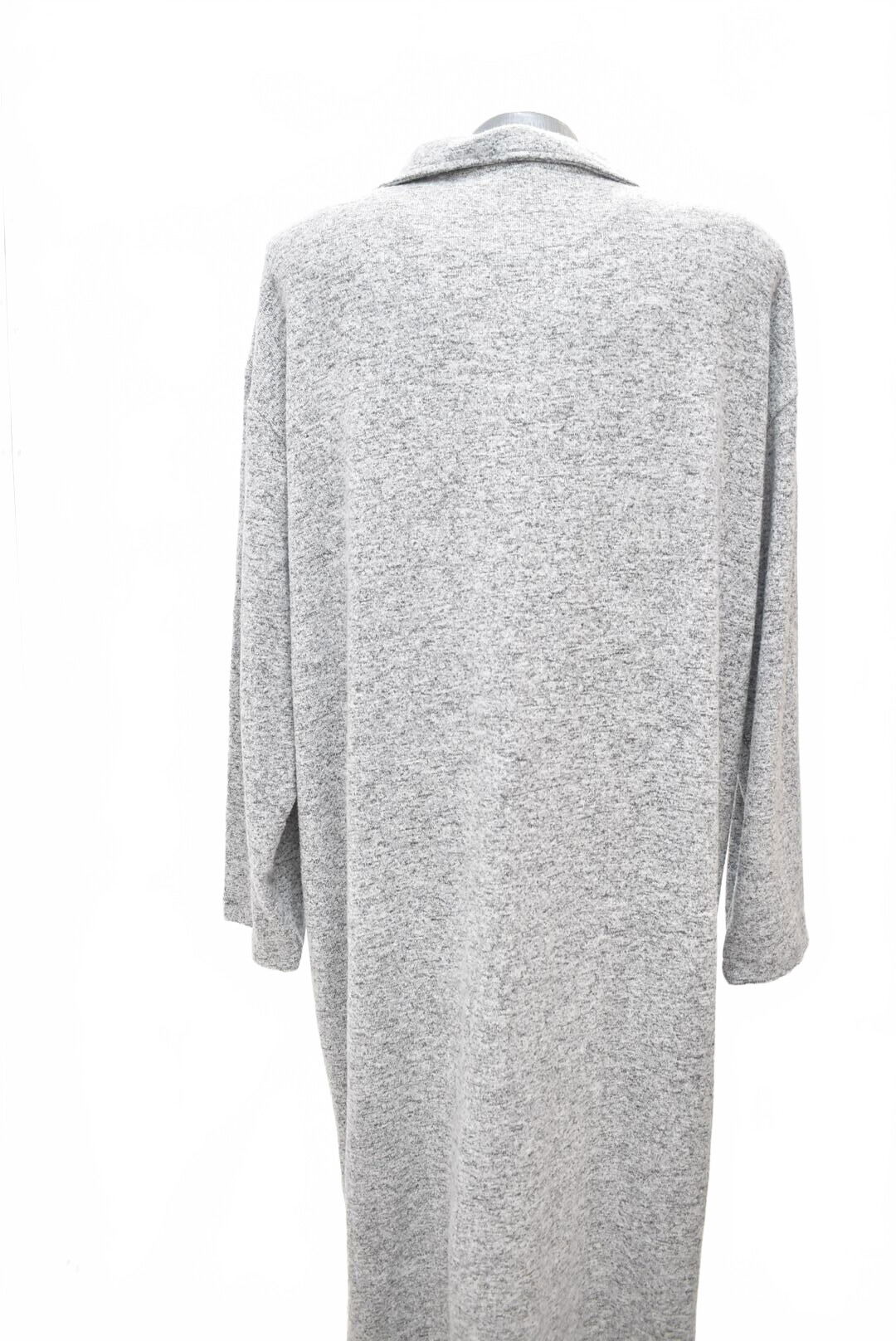 Dámske šaty H&M, farba sivá, veľkosť L