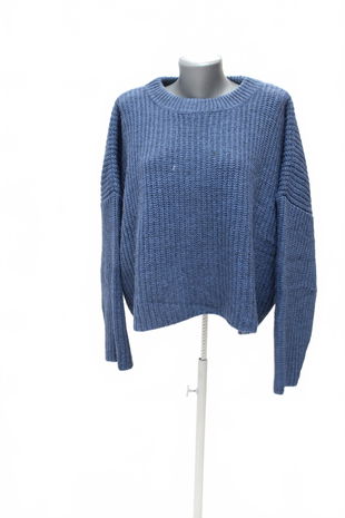 Dámsky sveter H&M, farba modrá, veľkosť M