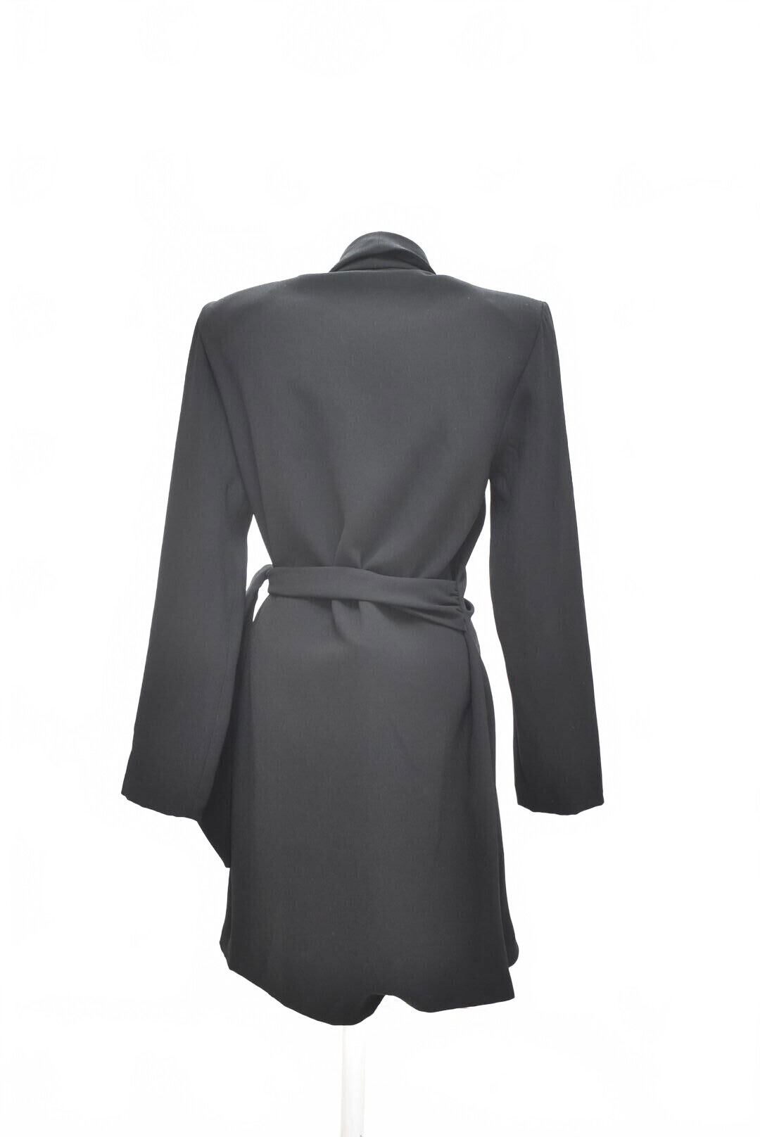 Dámsky kabát Zara, farba čierna, veľkosť M