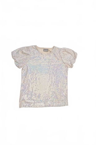 Dievčenské tričko Girls Destination bez potlače, farba vzorovaná, veľkosť 146