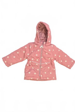 Dievčenská zimná bunda Genesis, farba ružová, veľkosť 92