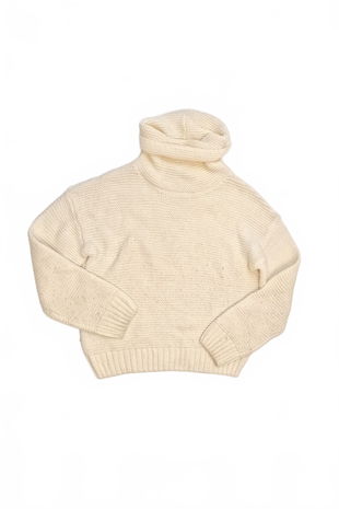 Dievčenský sveter Reserved, farba biela, veľkosť 152