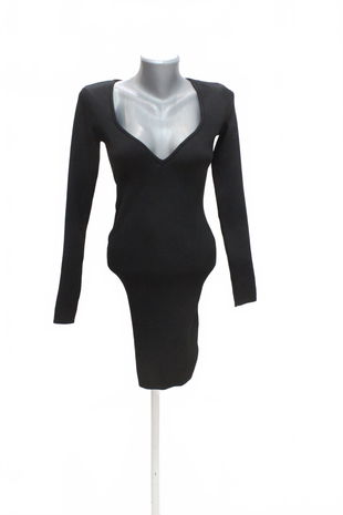 Dámske šaty Tally Weijl, farba čierna, veľkosť XS