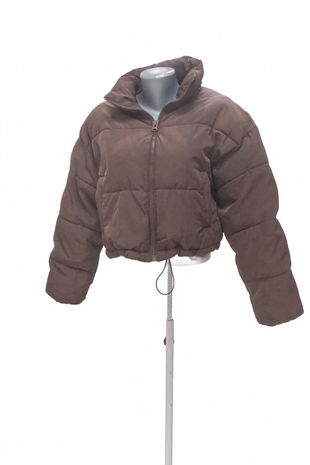Dámska zimná bunda Divided, farba hnedá, veľkosť S