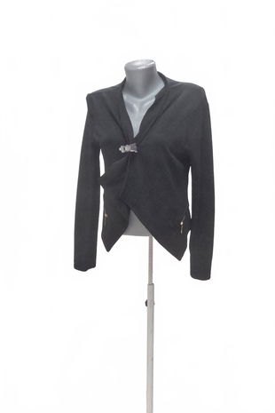 Dámsky kardigan Rainbow, farba čierna, veľkosť 42