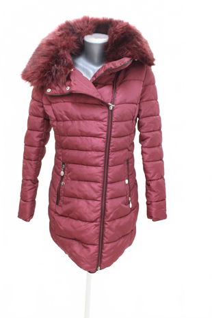 Dámska zimná bunda S'west, farba bordó, veľkosť M
