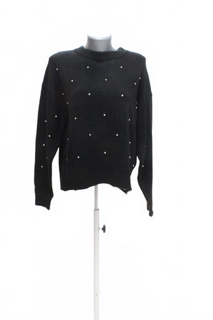 Dámsky sveter Terranova, farba čierna, veľkosť S