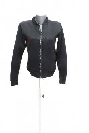 Dámska mikina Genesis bez potlače, farba čierna, veľkosť 34