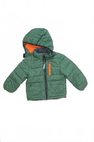 Chlapčenská zimná bunda H&M, farba khaki, veľkosť 104