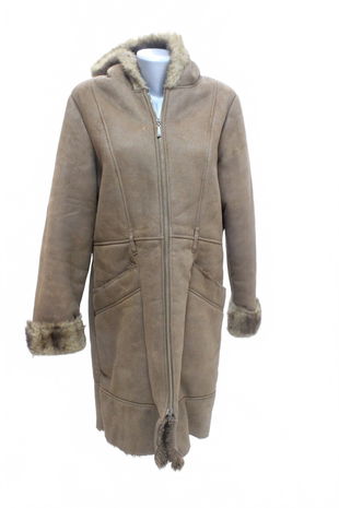 Dámsky zimný kabát Genesis, farba hnedá, veľkosť L