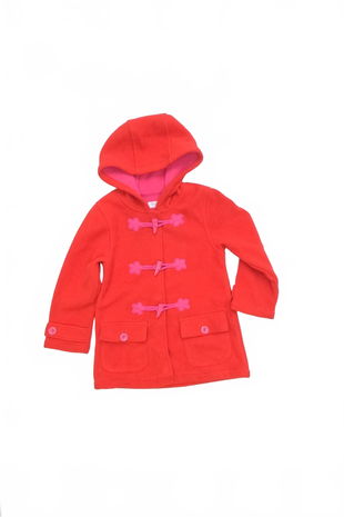 Dievčenský kabát F&F, farba viacfarebná, veľkosť 4-5 r