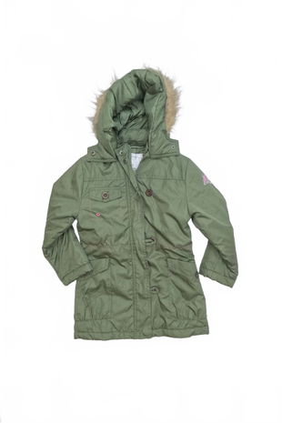 Dievčenská bunda Genesis, farba khaki, veľkosť 110