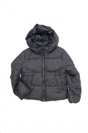 Chlapčenská zimná bunda H&M, farba čierna, veľkosť 140