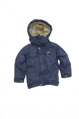 Chlapčenská zimná bunda Genesis, farba modrá, veľkosť 98