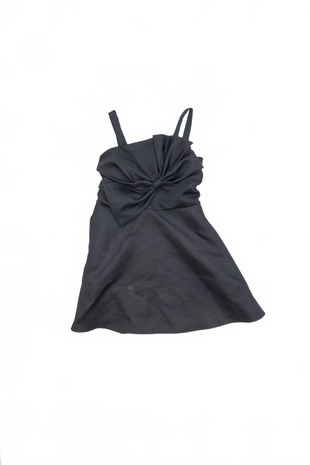 Dievčenské šaty River Island, farba čierna, veľkosť 6-7 r