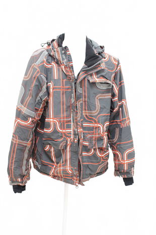 Pánská zimní bunda Genesis, barva vzorovaná, velikost 2XL