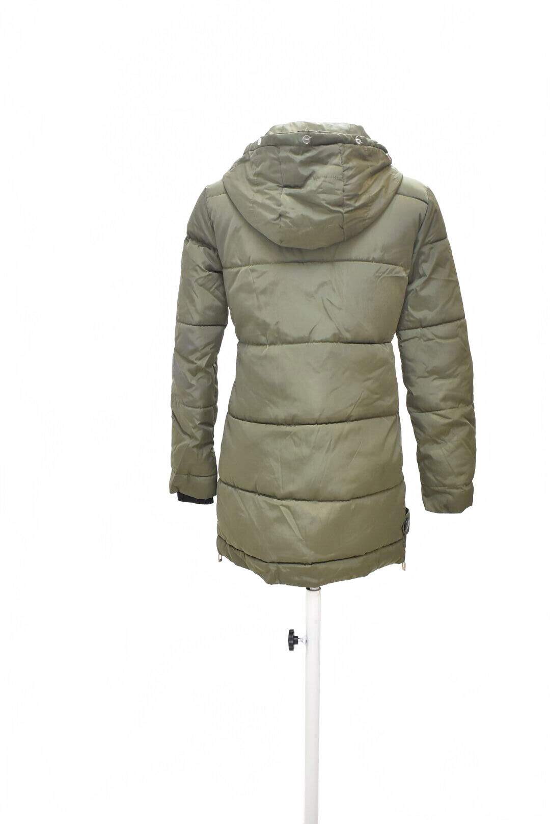 Dievčenská zimná bunda Genesis, farba zelená, veľkosť 164