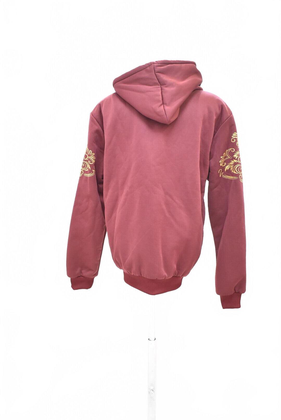 Dámská mikina Genesis s potiskem, barva bordó, velikost XL