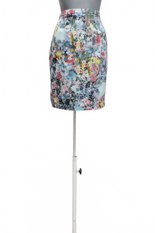 Dámska sukňa H&M, farba kvetovaná, veľkosť 34