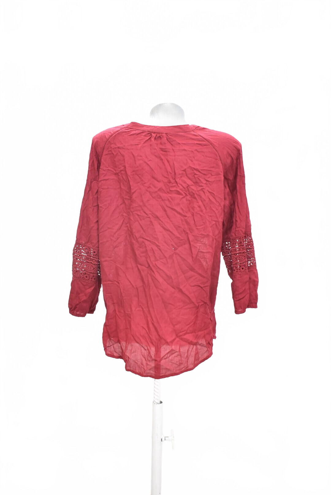 Dámske tričko Orsay bez potlače, farba červená, veľkosť 38