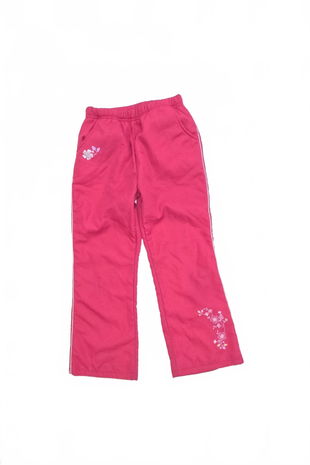 Dievčenské zimné nohavice Kugo, farba ružová, veľkosť 128