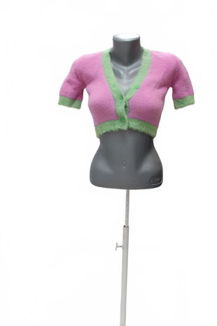 Dámske tričko Sinsay bez potlače, farba viacfarebná, veľkosť XS