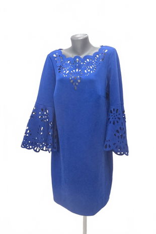 Dámské šaty Bodyflirt Boutique, barva modrá, velikost XL